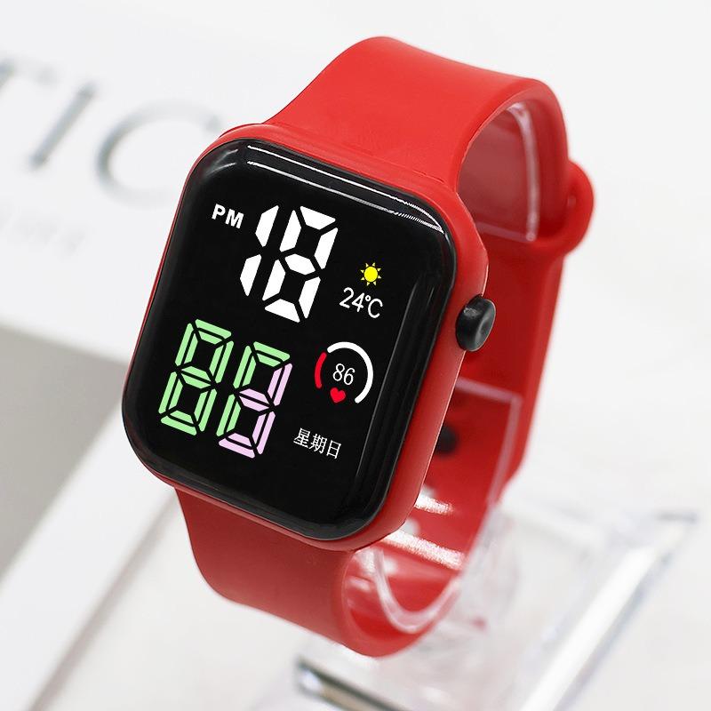 Sportuhren für Damen und Herren Leuchtende LED Digitalarmbanduhren Kinder Jungen Mädchen Studenten Elektronische Uhr Uhr