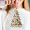 Stacking Animal Pendant Animal Christmas Tree Pendant 2D Acrylic Hanging Decoration for Xmas Tree Backpack Keychain Car