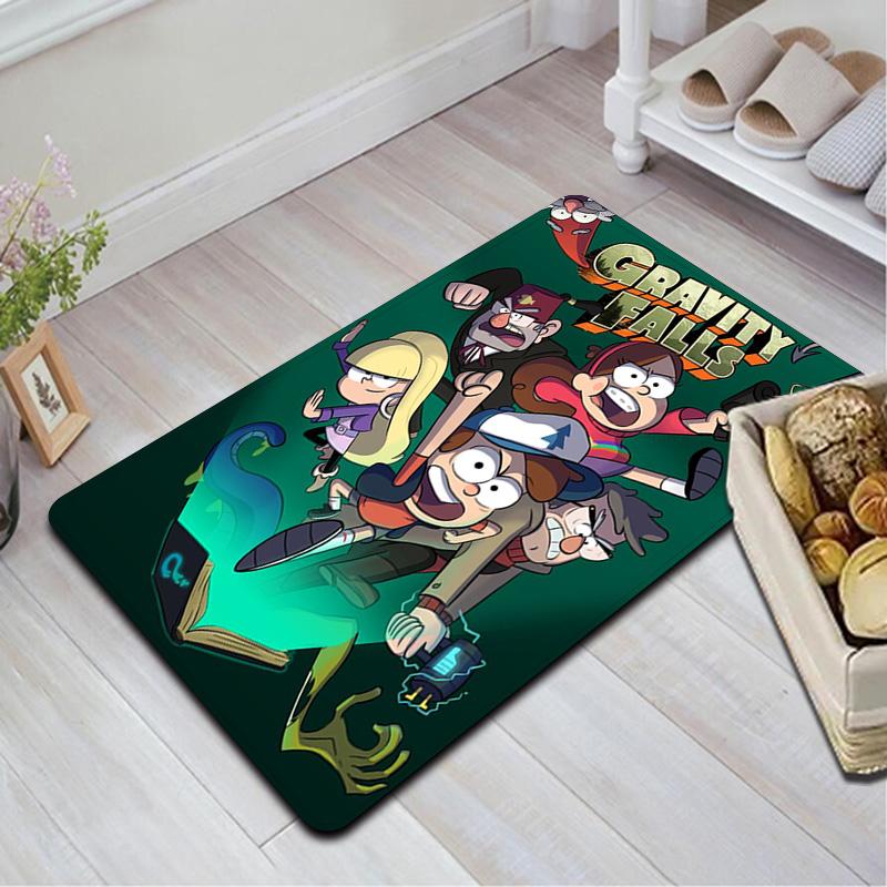 Gravity Falls Rug Floor Mat for Living Room or Bedroom Soft and Comfortable Carpet a Gift for Birthday and Holiday.