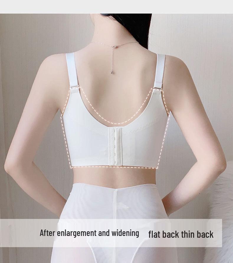 Japan Salongsexklusiv Push-Up BH för Kvinnor - Justerbar, Anti-Sidofett Design för Små Bystar.