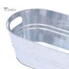 Metal Ice Bucket Large Drink Bucket for Parties Sturdy Beverage Tub for Barbecue Enthusiasts Solid Metal Bucket for Outdoor Camping And Events