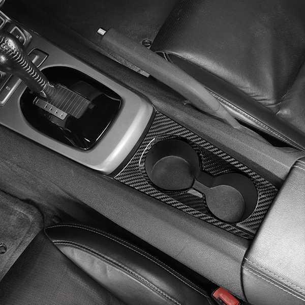 Chevrolet Camaro Carbon Fiber Console Cup Holder Trim