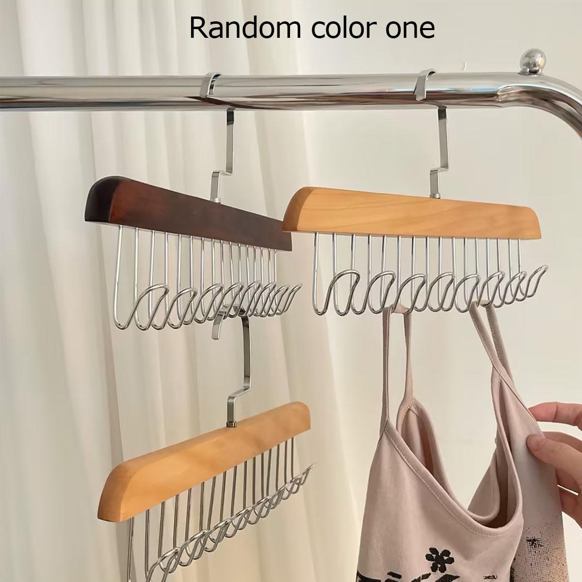 

Многофункциональный деревянный крючок для хранения одежды и всякой всячины, крючок для одежды из цельного дерева, для хранения пояса и сушки белья (цветной случайный)