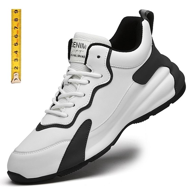 Man Lift Sneakers Elevator Shoes Height Increase Shoes for Men Height Increase Shoes Sport Casual Shoes Insole 7CM Tall Shoes