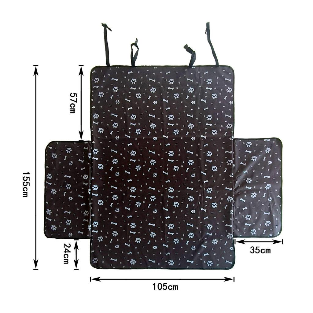 Car Trunk Mat & Pet Seat Cushion for Large Dogs - Anti-Dirt Protection