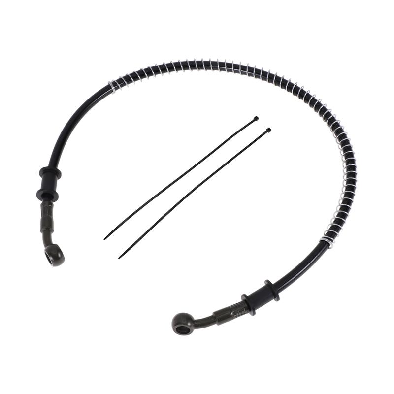 UXCELL 60cm Motorcycle Brake Clutch Oil Hose Line Black