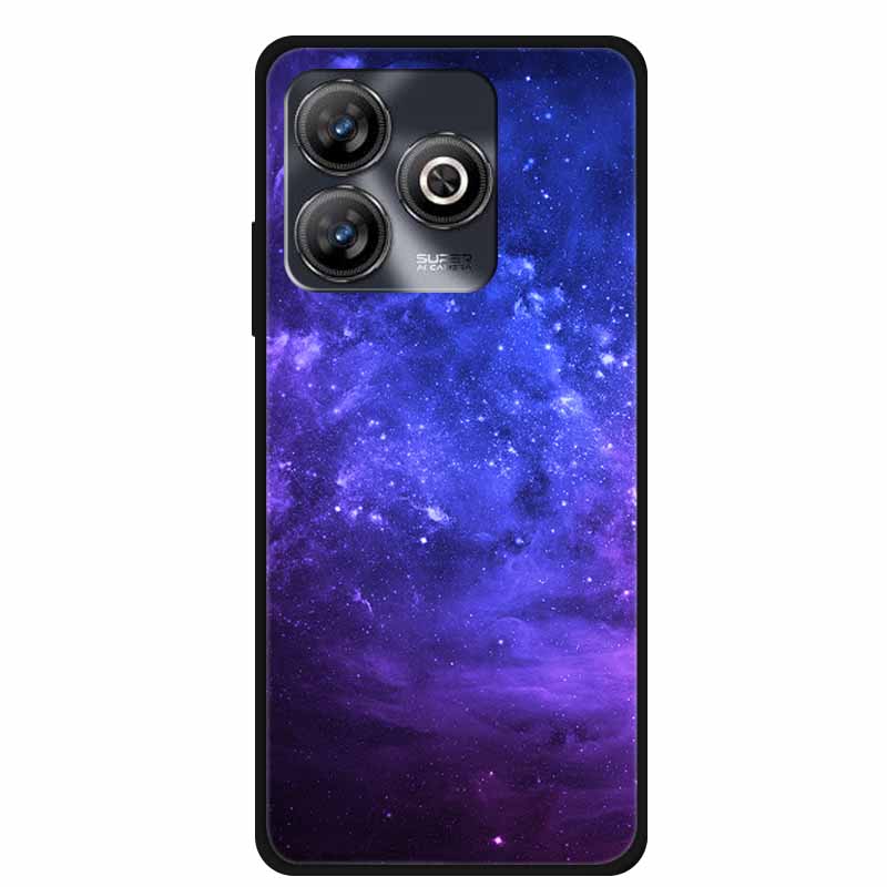 Phone Case For ZTE Blade A75 4G Back Cover Case Shockproof Black Silicone Soft Funda For ZTE Blade A75 4G Case A 75 6.6" Coque