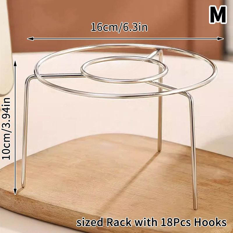 

Шампуры S/M/L Фритюрница из нержавеющей стали Гриль Вертикальный шампур Подвесная духовка Решетка для кебаба Держатель для кебаба Кухонные гаджеты Гриль M 18 Racks