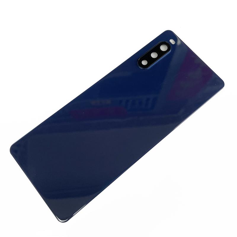 Back Glass For Sony Xperia 10 II XQ-AU51 AU52 Battery Cover Door Housing Rear + Camera Lens Replacement Parts