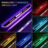 Car door Sill light logo Projector lamp Power Moving LED Welcome Pedal For Suzuki Swift car Accessories