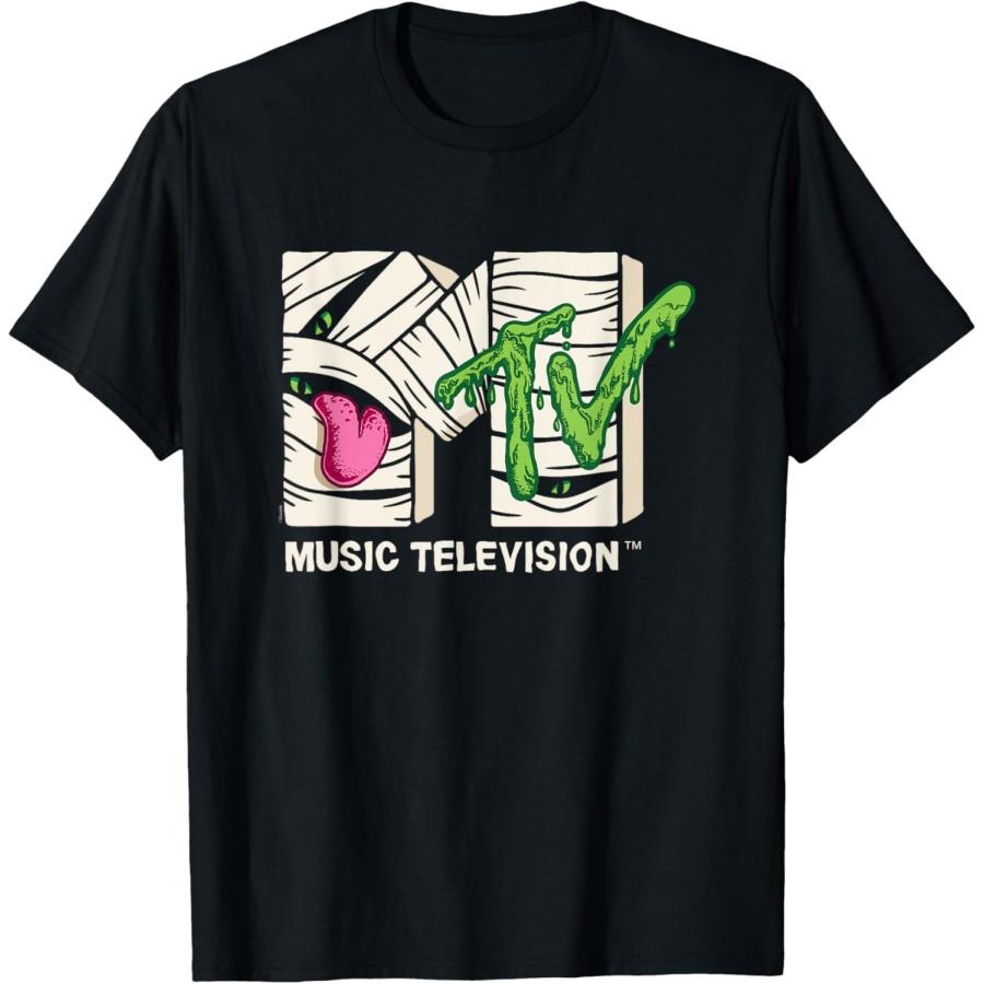 MTV - Футболка с логотипом Мумия-монстр S