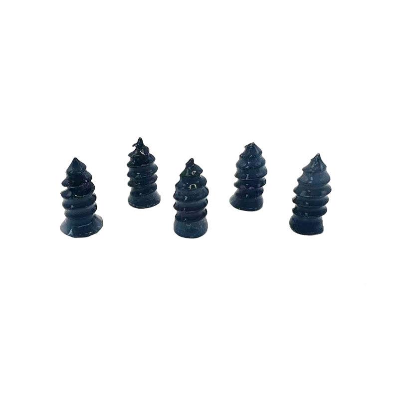 Universal Vacuum Tyre Repair Nail Kit Anti-Corrosion Rubber Nails Puncture Fix Set for Motorcycle Car Farm Vehicle Use