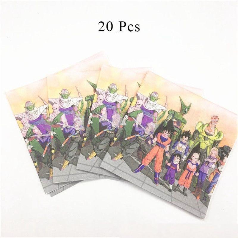 Z Ball Dragon Theme Party Decor Supplies Tableware Birthday Party Decorations