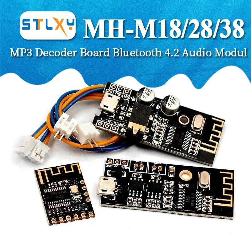 Stlxy MP3 decoding board Bluetooth 4.2 stereo audio module Verlustfreie DIY modification Lautsprecher Hohe Fidelity HIFI