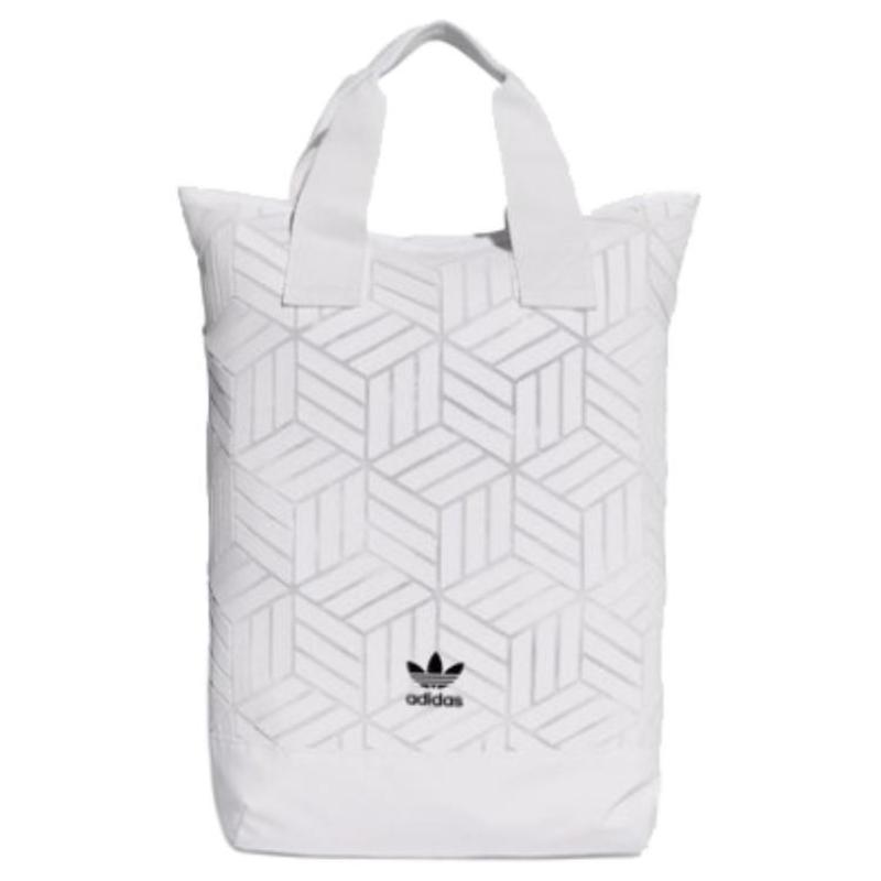 Adidas Originals Issey Miyake, Collaboration Polyurethane Artificial Leather Backpack Unisex White Adidas DV0201