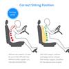 Memory Foam Lumbar Support Back Cushion Ergonomic Lumbar Pillow