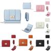 Short Wallet For Ladies With Multiple Card Slots And Foldable Design In Pu