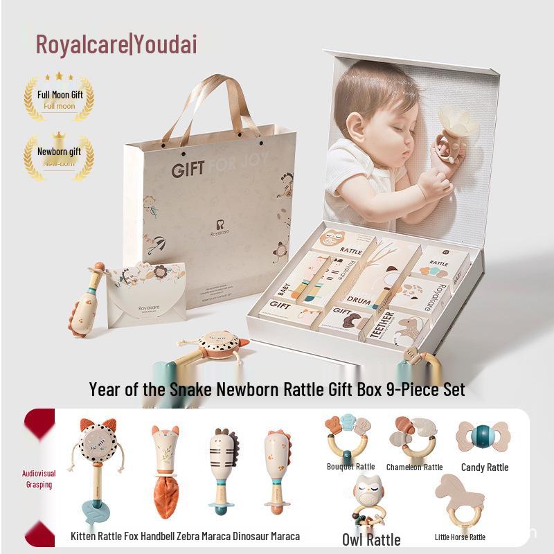 Youdai Royalcare Baby Rattle & Lullaby Toy Gift Set