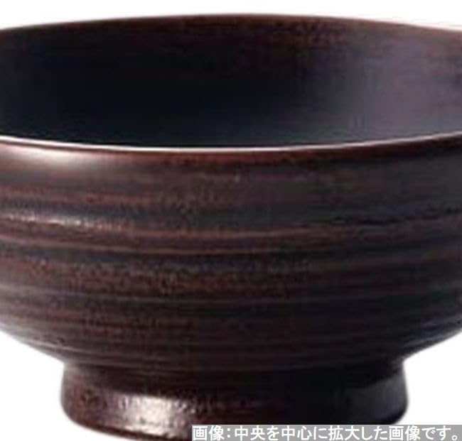 Miso Soup Wooden Rice Bowl Part 1 J-Kitchens Bowl, Japanese-Made (Large), 13.3cm, Hand-Painted Lacquer,