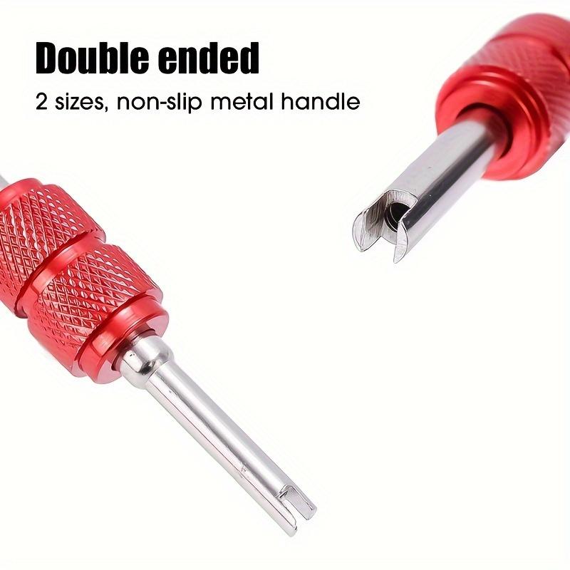 10pcs Universal Tire Valve Core Removal Tool Screwdriver Car Truck Bicycle Wheel Repair Tool Dual-Purpose