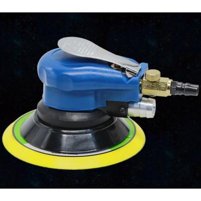 Ponceuse Orbitale Pneumatique Portable 5 Pouces 12000 tr/min Léger Polisseuse à Air Meuleuse pour Carrosserie de Voiture en Métal Outil Professionnel
