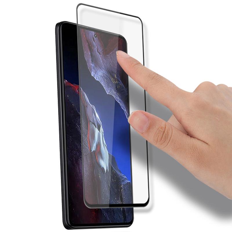 AMORUS Pentru Xiaomi Poco F5 Pro 5G/Redmi K60 5G/K60 Pro 5G Protector Ecran Sticlă Temperată HD Clară cu Imprimare Mătase