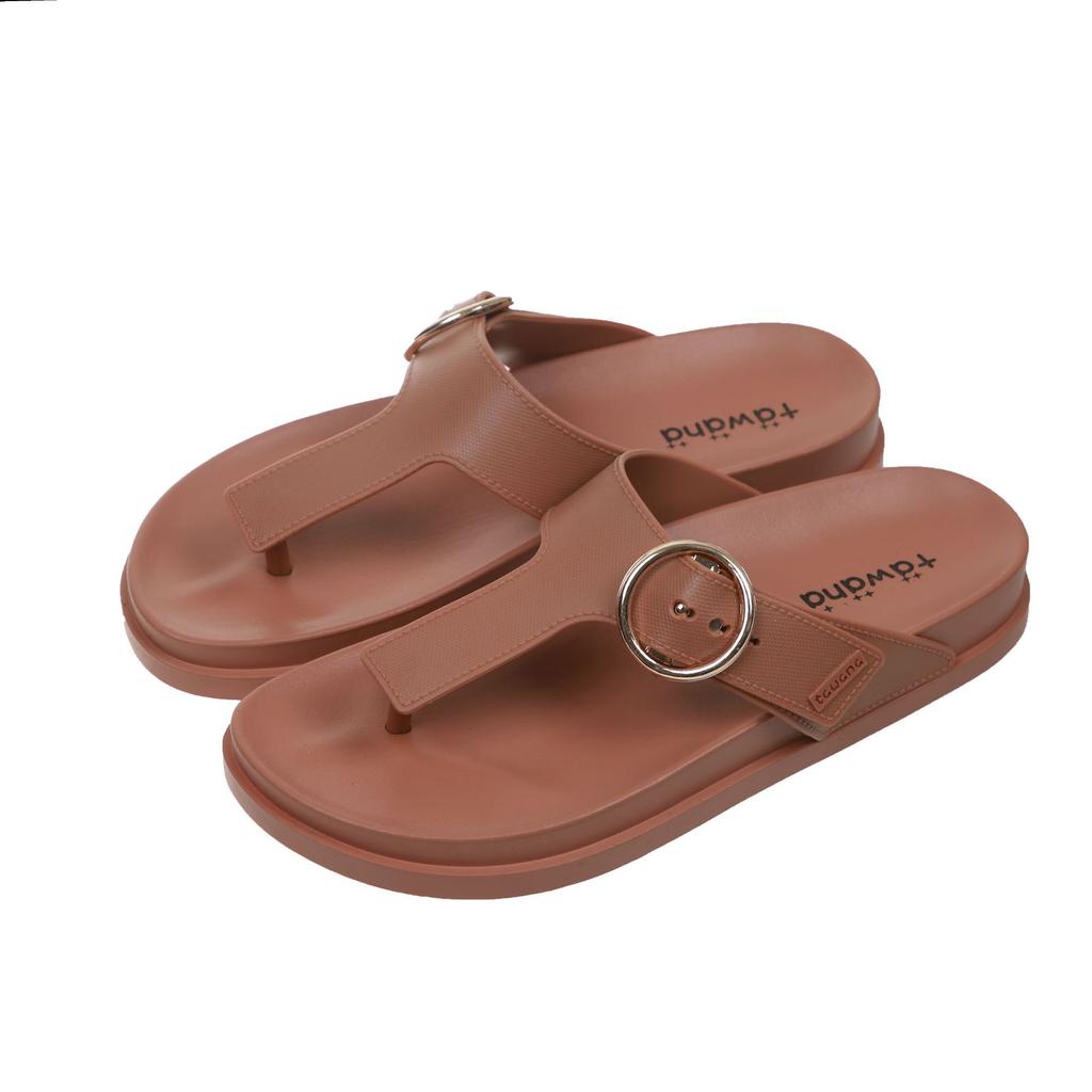 Fashion Ladies' New Slippers Buttons Flat Bottom Fashion Comfortable Casual Outdoor Slippers Fashionable and Trendy Convenient