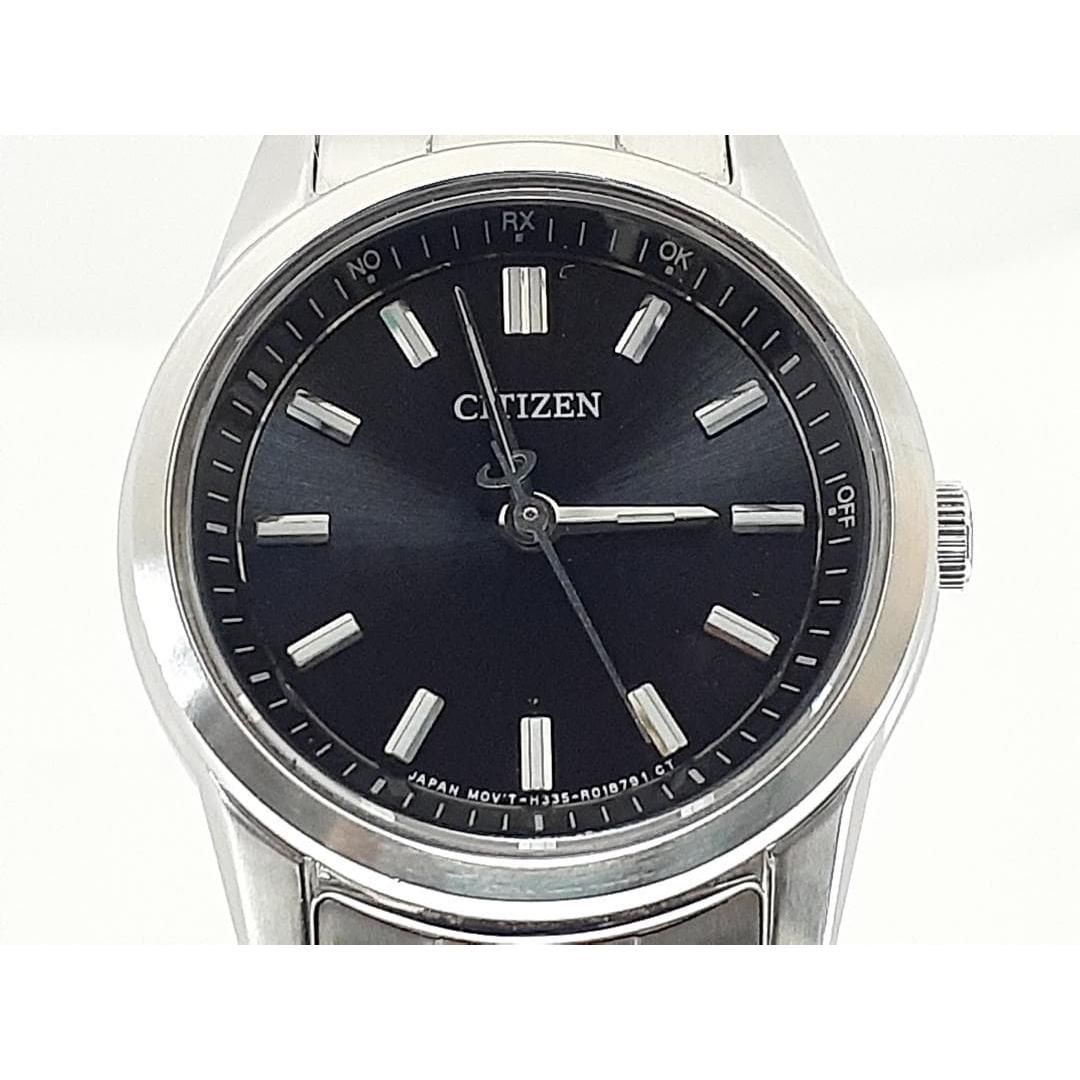 [Working item] Citizen radio solar watch black dial H335