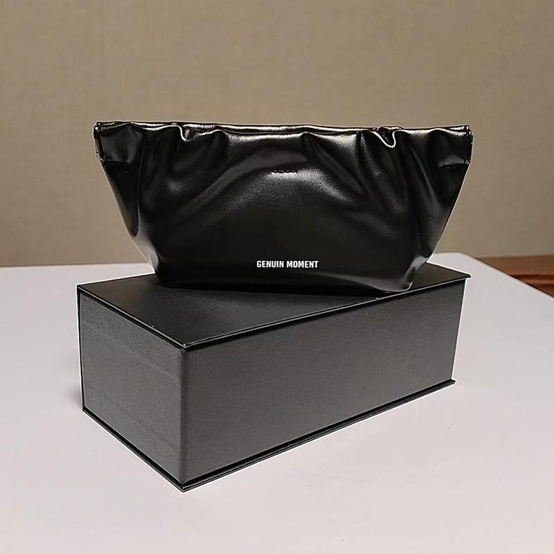 

Printable black cloud-shaped sunglasses case set, high-end simple anti-drop and anti-pressure sunglasses gift box Outer box+Inner box+Mirro
