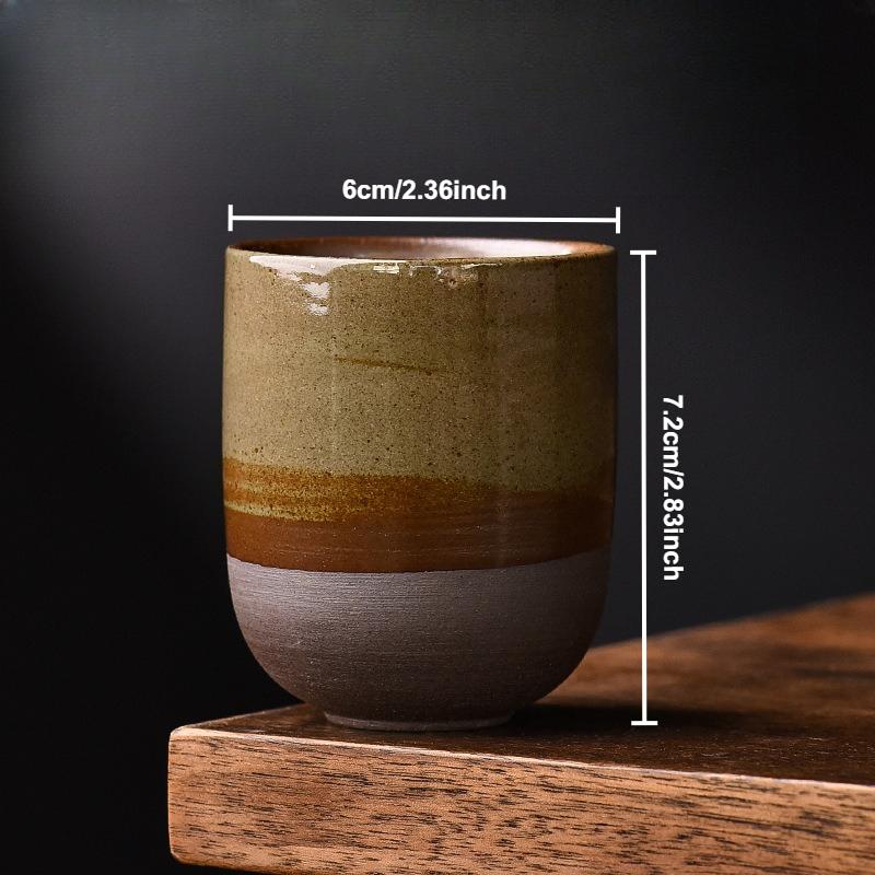 Creative Retro Coffee Cups Stoneware Handmade Ceramics Mugs Beer Tea Mug Whiskey Drinkware Cup Latte Teacup Teaware for Kitchen