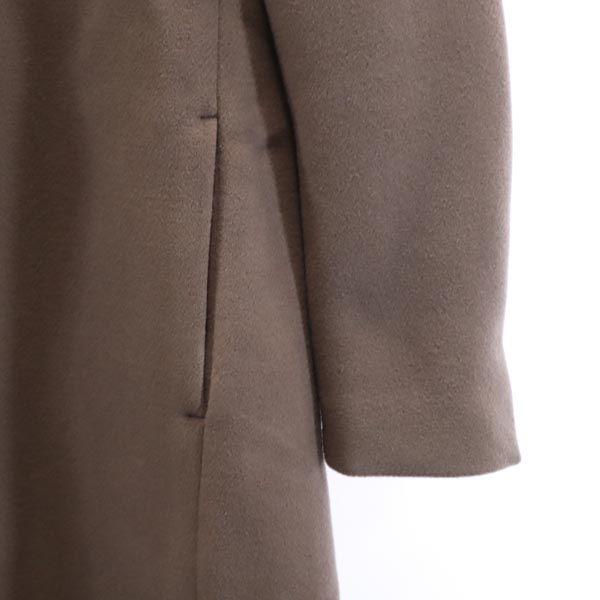 UNITED TOKYO FUKUSHIMA Vyrobeno v Japonsku vlněný směsový Chester kabát 2 Hnědý Pánský Použitý