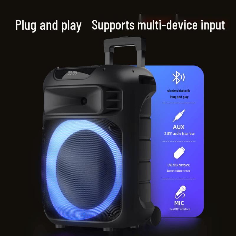 Philips SD189 Outdoor Bluetooth Trolley Speaker (CN Version)
