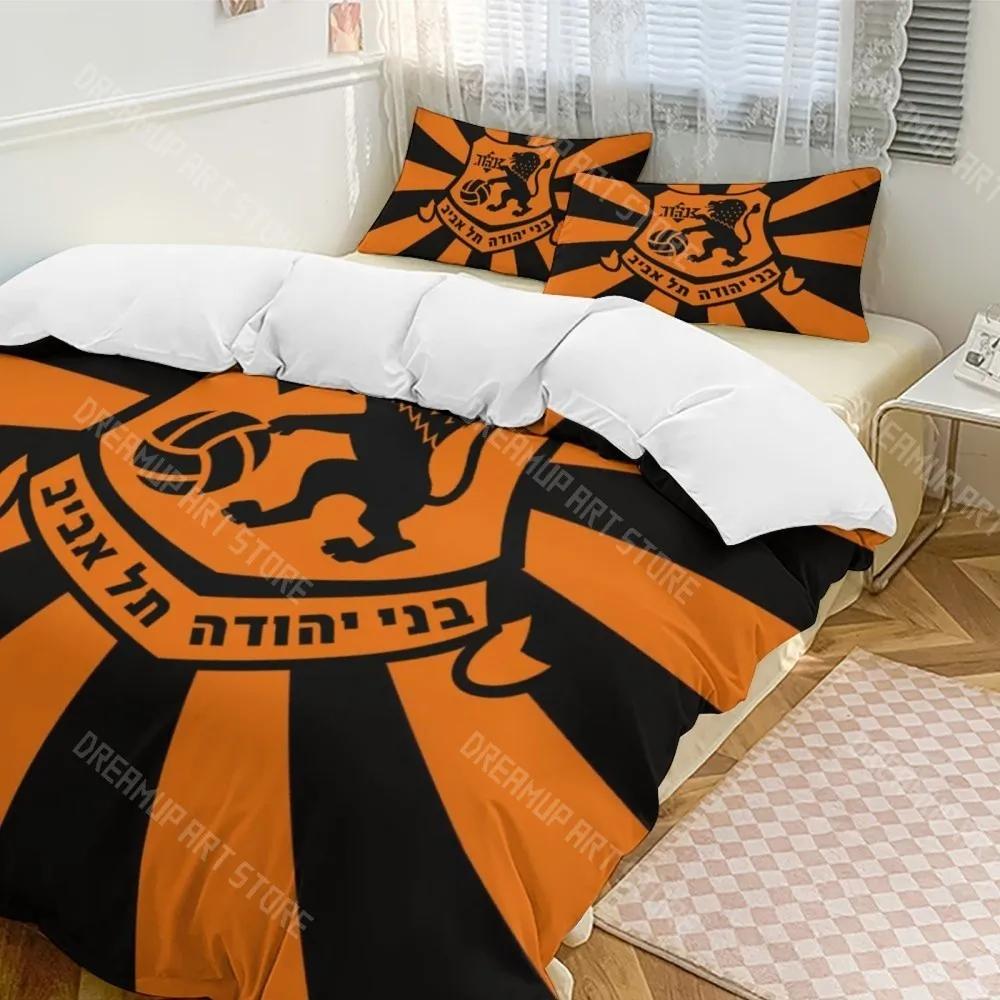 3D Print B-Bnei Yehuda Tel Aviv Bedding Set Twin Queen King Full Size Duvet Cover Pillowcase Bed Boys Girls Adult Home Textiles