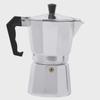 Achteckiges Moka-Espresso-Kaffeemaschinen-Set aus Aluminium für den Außenbereich