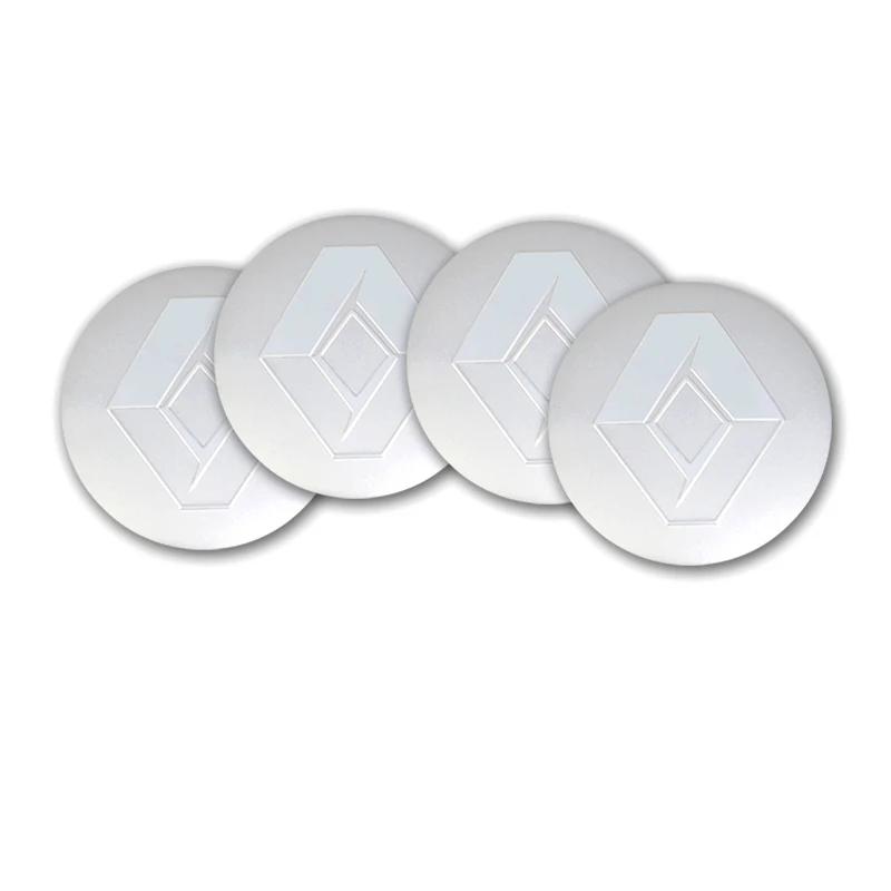 

Колпаки ступицы для Renault RS Clio Captur Trafic Scenic 2 Megane 2 3 4 Kadjar 4 шт. Автомобильные наклейки-эмблемы центральной части колесных дисков из алюминиевого сплава