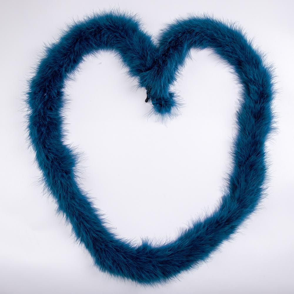 DIY 2Meters Colorful Fluffy Marabou Feather Boa Turkey Feathers for Wedding Party Dress Clothing Decoration Crafts Plumes Shawl 50G