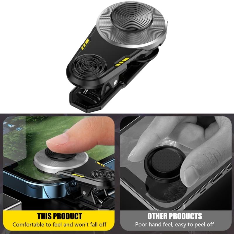 External Joysticks Analog Gaming Accessories Auxiliary Moving Joysticks Universal Clip Mounted Moving Controller