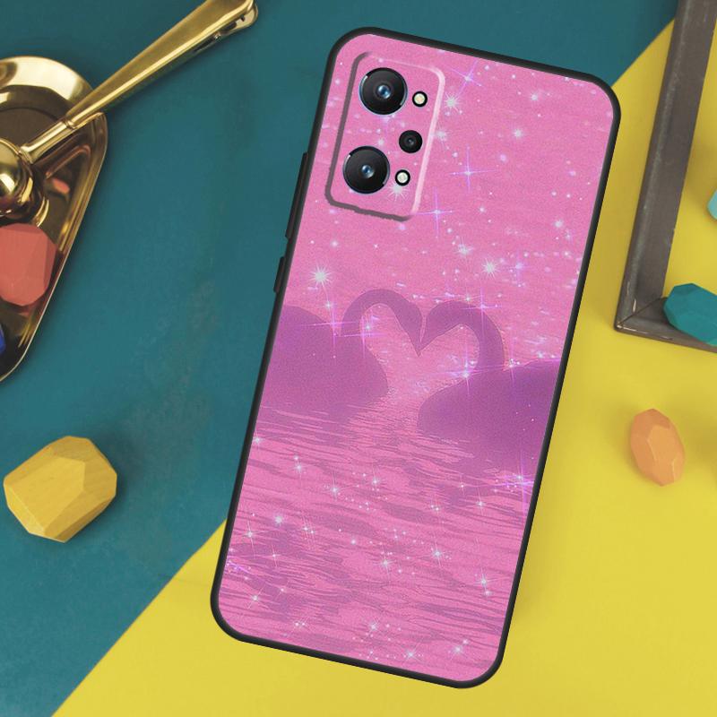 Y2K Aesthetic Case For Realme 14 12 10 11 13 Pro Plus GT 6 6T 5 GT7 Pro C61 C55 C51 C21Y C25S C67 C75 C53