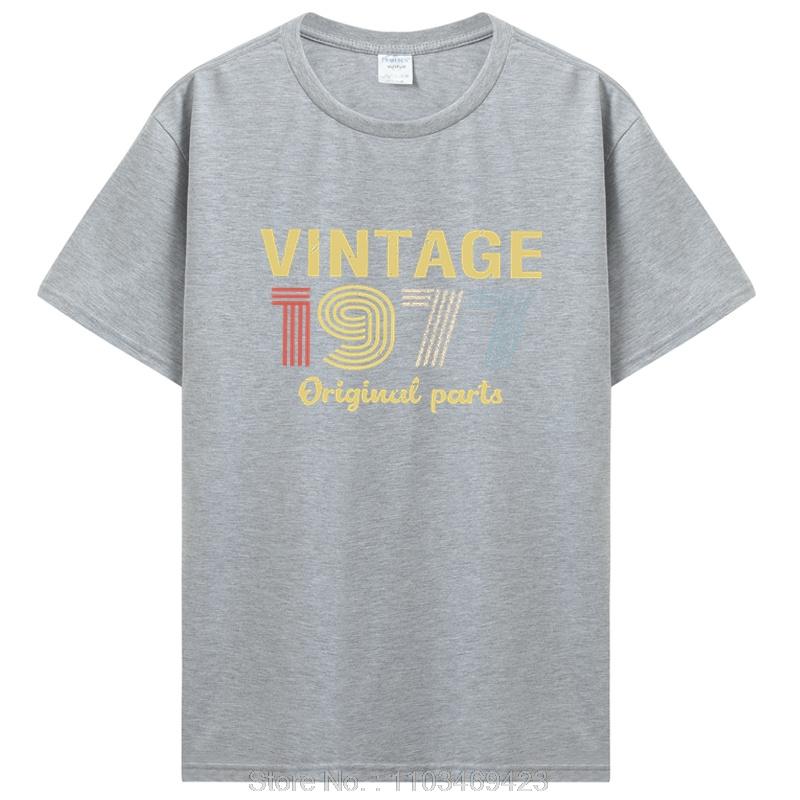 Vintage 1977 Limited Edition T Shirt Women Unisex Summer Cotton T-shirt Short Sleeve Oversized Graphic Tee Shirt Clothing