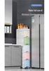 Thick 25cm Ultra-Narrow Storage Cabinet: Kitchen & Bathroom Plastic Drawer Shelf