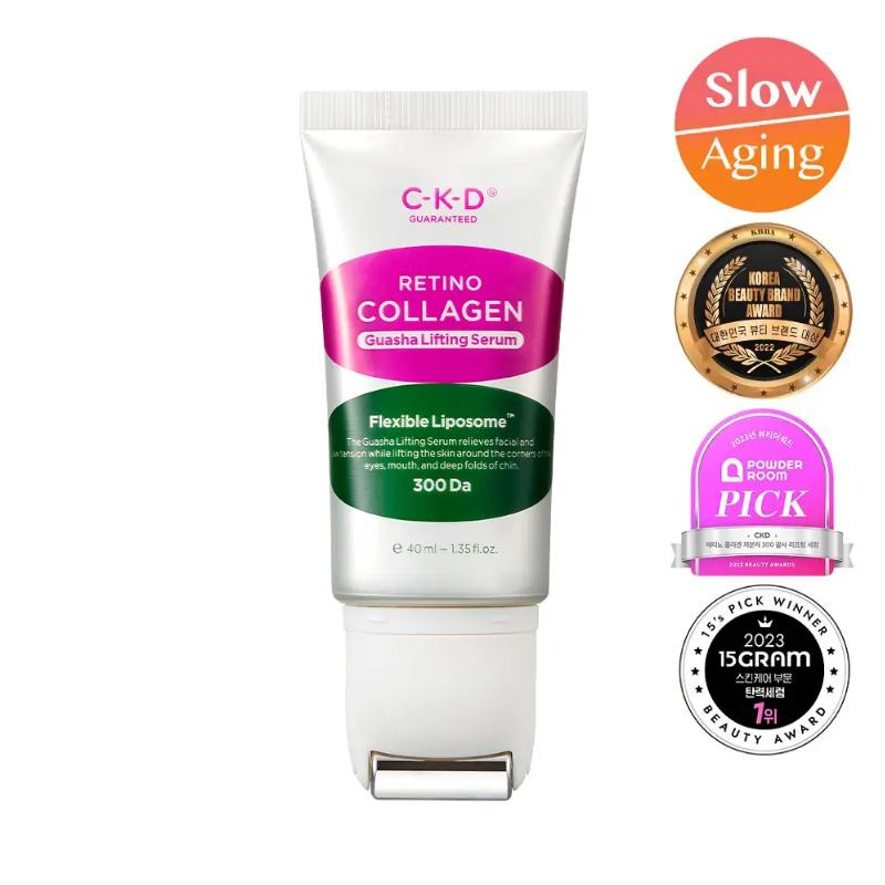 CKD Retino Collagen Low Molecular 300 Lifting Serum 40ml – Gua Sha Massage Firming & Anti-Aging Serum