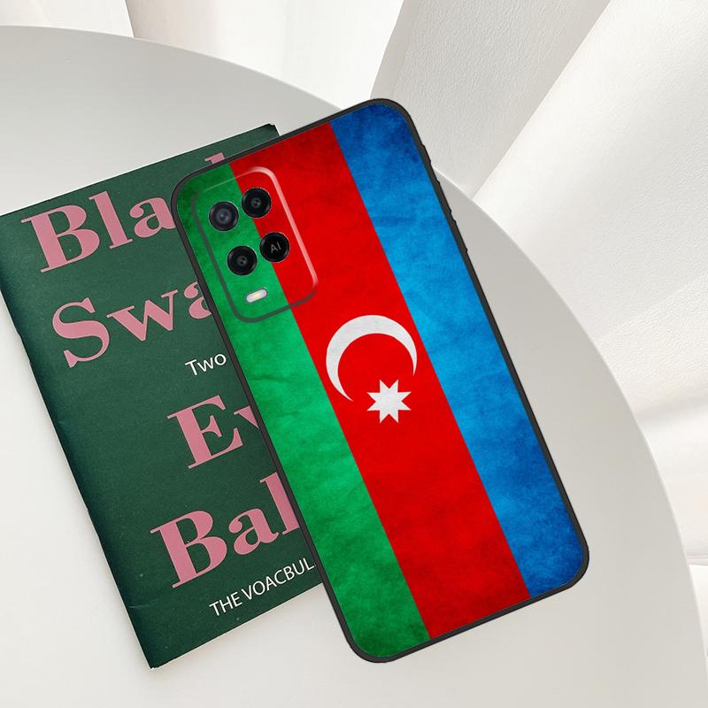 Azerbaijan Flag For OPPO A40 A60 A80 A5 A6 Pro A15 A17 A57 A16 A76 A96 A18 A38 A58 A78 A98 A54 A74 A94 Case