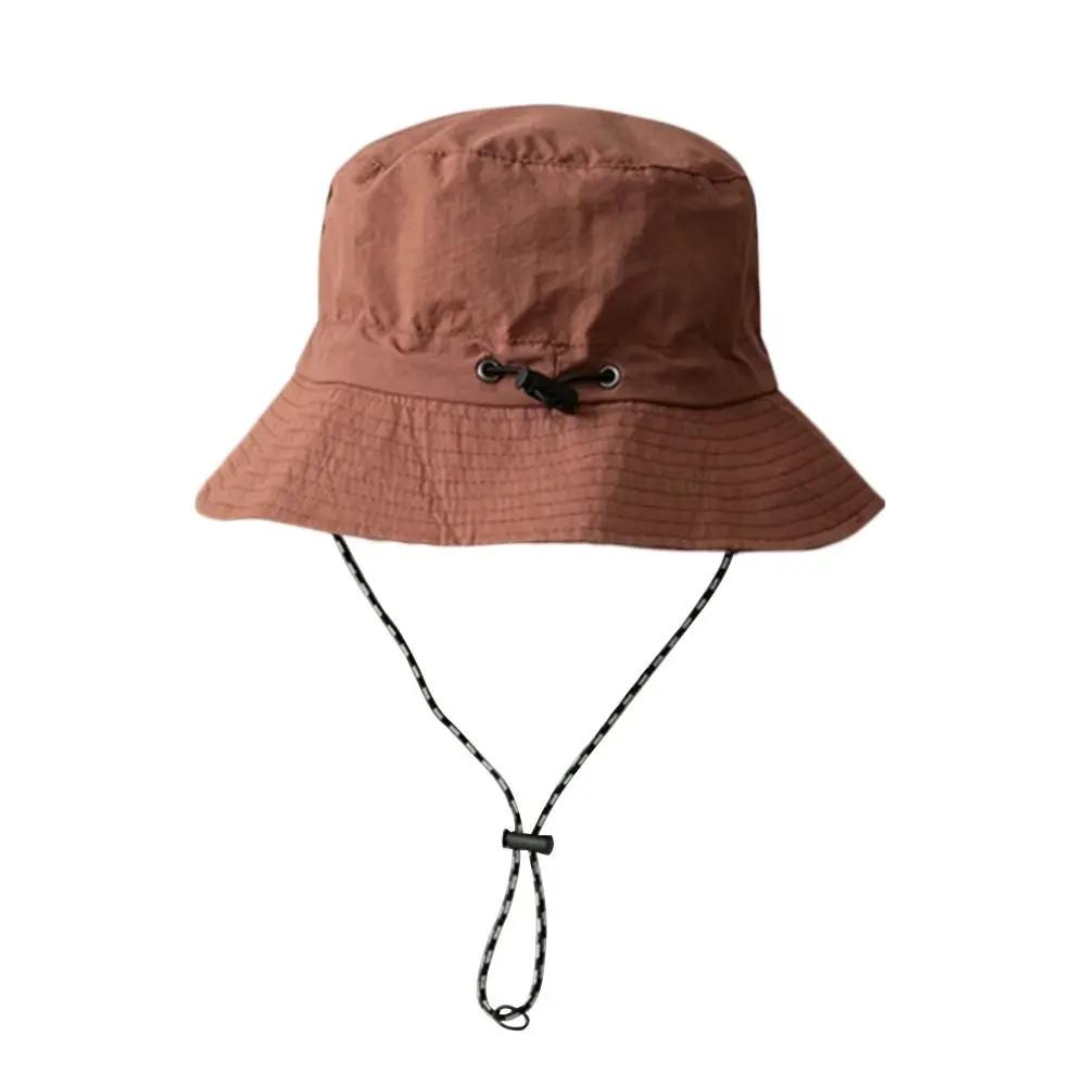 Cappello a Secchiello Impermeabile Protezione Solare Estiva Cappello da Campeggio Escursionismo con Custodia Cappello da Sole Anti-UV Cappelli da Alpinismo Cappello Panama