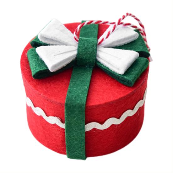 Christmas Mini Candy Box Ornaments Small Gift Box Tree Hanging Decoration for Xmas New Year Party Decor