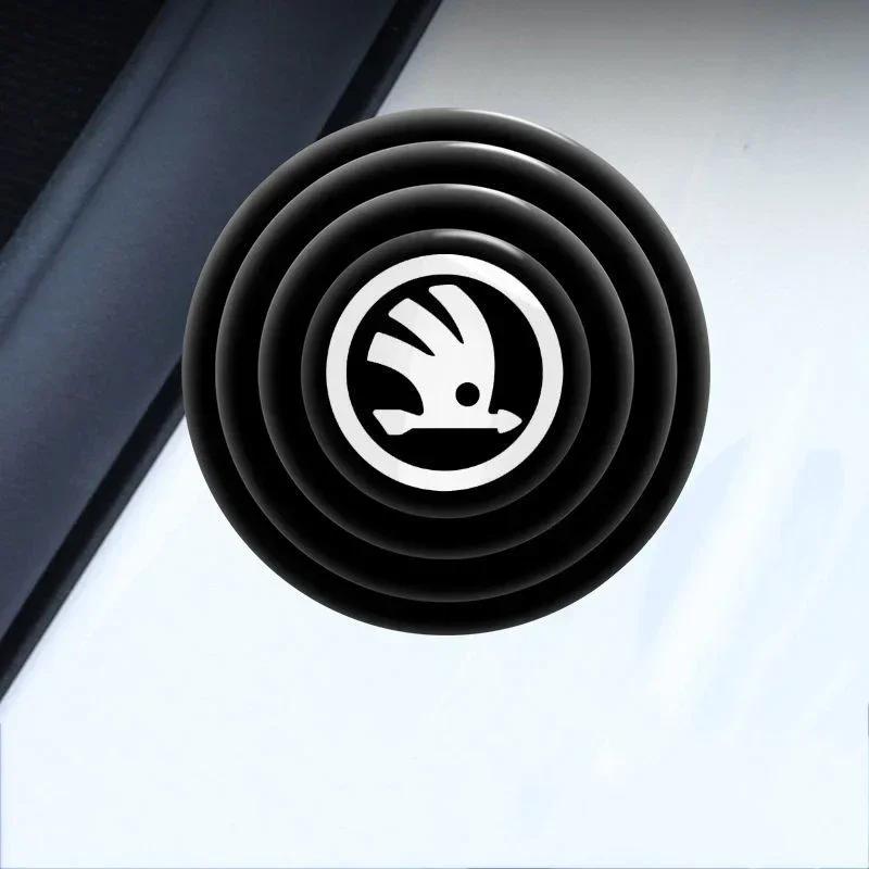 4pcs Car Door Shock Absorber Protection Sticker for Skoda Yeti Rapid Superb 3 Fabia Kodiaq Karoq Octavia VRS Roomster Scala  ZJ9
