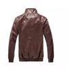 Men's leather jacket, men's clothing, slim fit, locomotive model, men's jacket long-term spot