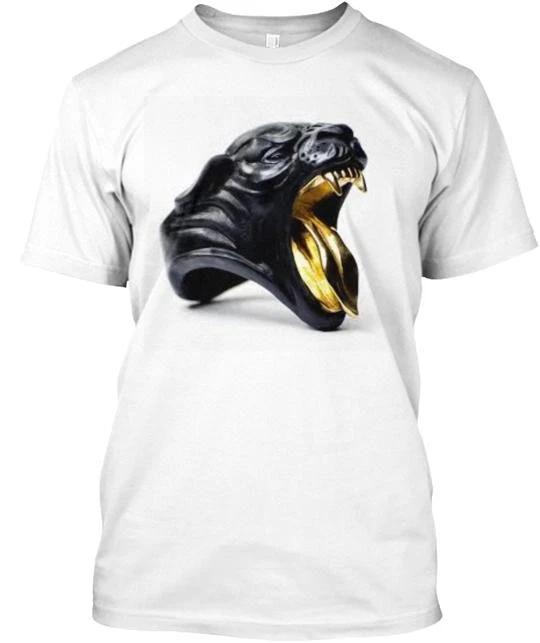 Panther 100% Cotton T-shirt Mens Tees Top Made in the USA T-Shirt Tee Top Unisex S