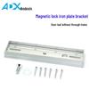 Magnetic Lock Iron Plate Bracket with No Through Hole Needed – I-Type Base & U-Type Clamp Suction Plate