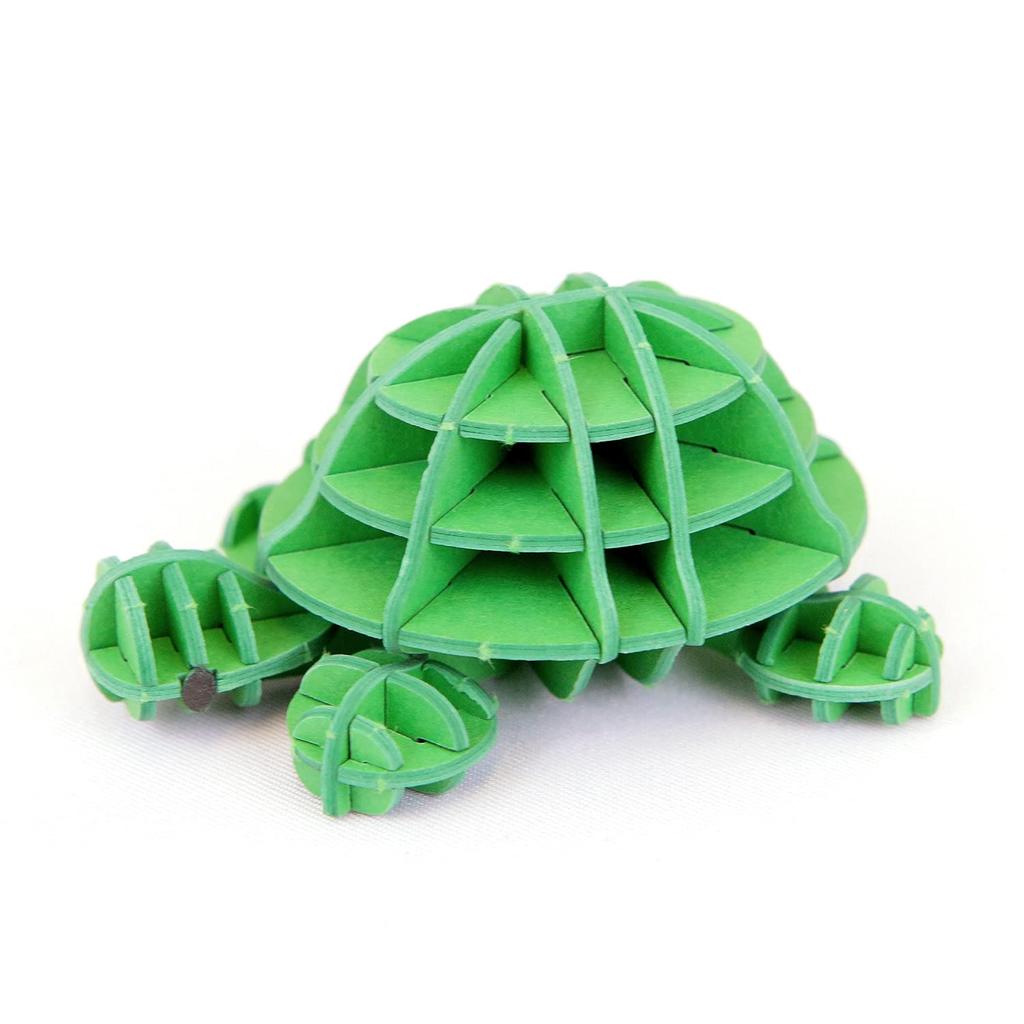 PLUS Bruna Turtle A 3D Paper Puzzle DIY Craft Kit for Kids and Adults Alike Educational Toy for Boys and Girls a Great 3D Art Piece and a Great Gift