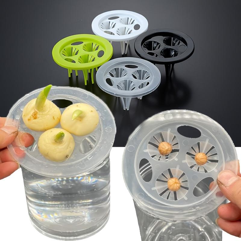 3pcs Small Hydroponic Seedling Pots Portable PP Net Cups For Herbs Vegetables Tulip Bulb Aquaponics Hydroponic Systems